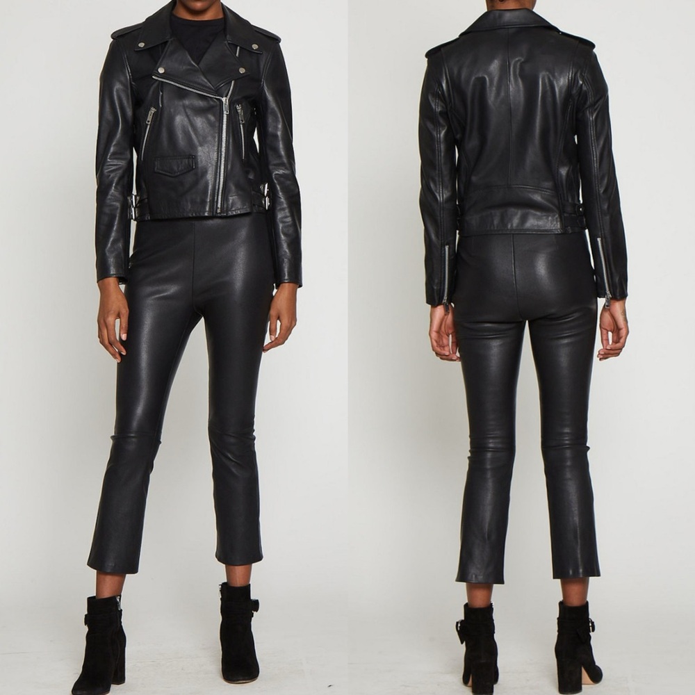 Walter Baker lamb Leather Jacket - Picture 6 of 13